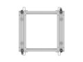 Lanberg Stojak Open rack 19 cali 15U 600x600-1100 regulowany szary