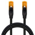 Qoltec Kabel patchcord UTP | kat.6 | 2 x RJ-45 | High speed 1Gb/s |     Pozłacane styki | 25m | Czarny