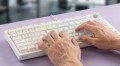 Savio Klawiatura magnetyczna ASTRAL White OUTEMU White jade RGB