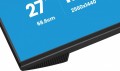 IIYAMA Monitor ProLite 27 cali XB2796QSC-B1 IPS,QHD,HDMI,USB-C (PD 65W),75Hz, 350cd, 1xUSB 3.2 , 1xUSB-C, 2x2W, HAS 150/PIVOT/obrót stopy 360st