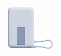 XIAOMI PowerBank Magnetic 10000 z podstawką niebieski
