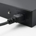 Qoltec Przełącznik sieciowy SWITCH Gigabit Ethernet PoE | 24x RJ45 | 2x SFP | 1000 Mb/s