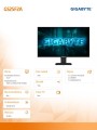 Gigabyte Monitor 24.5 cala GS25F2A GAMING