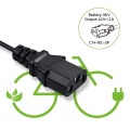 Qoltec Ładowarka do roweru elektrycznego 36V | 42V | 2A | C14-IEC-3Pin + kabel zasilający
