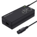 Qoltec Ładowarka do roweru elektrycznego 36V | 42V | 2A | 3P-GX16 + kabel zasilający
