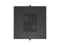 Lanberg Szafa instalacyjna rack stojąca 19 cali 15U 600x600 drzwi perforowane czarna (Flat pack)