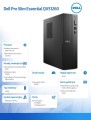 Dell Komputer Dell Pro Slim Essential QVS1260 Win11Pro i5-14400/8GB/512GB SSD/Intel UHD 730/WLAN+BT/Kb/Mouse/3YPS