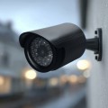 CEE Atrapa kamery tubowej diody IR LED, IR1800 B czarna, zasilanie 2xAA, ABS
