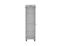 Lanberg Szafa instalacyjna rack stojąca 19" 42U 600x600 szara drzwi     przeszklone  LCD (Flat pack)