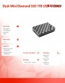 Verbatim Dysk Mini Diamond SSD 1TB USB-C 32025
