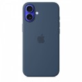 Apple Etui silikonowe z MagSafe do iPhonea 16 Plus - denim