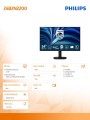 Philips Monitor 24B2N2200 23.8 cala IPS 120Hz HDMI DP VGA Głośniki