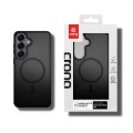 CRONG Etui Hybrid Matte Magnetic - MagSafe Samsung Galaxy S25 Czarne