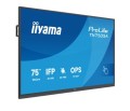 IIYAMA Monitor 75 cali TN7505A-B1AG IPS,4K,40pkt,500cd,nonOS,1200:1,5ms,    DeepContrast-IR+, 1xVGA,2xHDMI,DP,USB-C(PD65W),2xRJ45,2x20W,PiP,PbP,UCHWYT