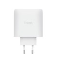 Trust Ładowarka biała MAXO GaN 65W 3xUSB-C 1xUSB-A