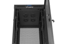 Lanberg Szafa instalacyjna rack stojąca 19 cali 32U 600x600 drzwi perforowane LCD czarna (Flat pack)