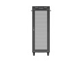 Lanberg Szafa instalacyjna rack stojąca 19 cali 32U 600x800 drzwi perforowane LCD czarna (Flat pack)