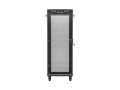 Lanberg Szafa instalacyjna rack stojąca 19 cali 32U 600x1000 drzwi perforowane LCD czarna (Flat pack)