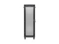 Lanberg Szafa instalacyjna rack stojąca 19 cali 37U 600x600 drzwi perforowane LCD czarna (Flat pack)