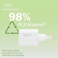 Digitus Ładowarka sieciowa GaN II 45W | 1x USB-C, 1x USB-A | PD 3.0, QC 3.0 | Biała