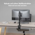 LogiLink Uchwyt na monitor 17-32 ', 9kg max, czarny