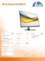 HP Inc. Monitor S5 524da FHD             B11W5AT#ABB