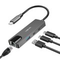 LogiLink Hub USB 3.2 Gen 1,3port y, z 2.5G Gigabit ethernet