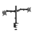 LogiLink Uchwyt na 2 monitory 17-32 cale, max 2x9kg