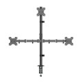 LogiLink Uchwyt na 3 monitory, 17-27 cale ,max 10kg na ramie