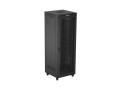 Lanberg Szafa instalacyjna rack stojąca 19 cali 47U 800x800 drzwi perforowane LCD czarna (Flat pack)