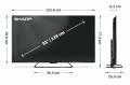 Sharp Telewizor 55 cali 55HR7465E