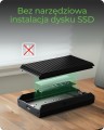 IcyBox Obudowa SSD IB-1920M-C42 NNVMe SSD , USB4 GEN 3x2 (40GB)
