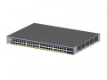 Netgear Przełącznik 48-portowy GE POE++ SMART W/10G SFP+