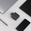AUKEY Ultraszybka ładowarka sieciowa 2xUSB Power Delivery (1xUSB A+1xUSB C) 60W 5.4A  PA-D3