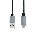 LogiLink Kabel USB 2.0 A męski do Micro-B męski, dł. 2m Szary