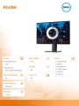 Dell Monitory 23,8 P2419H IPS LED  Full HD (1920x1080) /16:9/HDMI/DP/VGA/5xUSB/3Y PPG