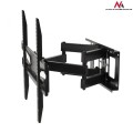 Maclean Uchwyt do telewizora 37-70" 45kg uniwersalny MC-723 B czarny max vesa 600x400
