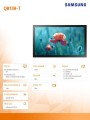 Samsung Monitor 13 cali QB13R-T LH13QBRTBGCXEN