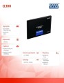 GOODRAM Dysk CL100 G3 480GB  SATA3 2,5