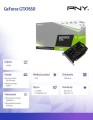 PNY Karta graficzna GeForce GTX1650 4GB VCG16504D6DFPPB