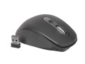 NATEC Mysz bezprzewodowa Falcon 3200 DPI 2.4GHz + BT 5.0 Czarna