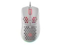 NATEC Mysz Genesis Krypton 550 8000 DPI podświetlenie RGB dla graczy lekka Biała
