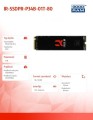 GOODRAM Dysk SSD IRDM 1TB M.2 PCIe 3x4 NVMe 2280 3200/3000