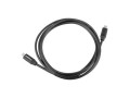 LANBERG Kabel USB-C M/M 2.0 CA-CMCM-40CU-0018-BK Czarny 1.8m