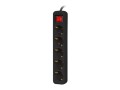 LANBERG Listwa przedluzacz   3m 5x230 c  PS1-05F-0300-BK