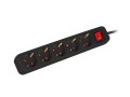 LANBERG Listwa przedluzacz   3m 5x230 c  PS1-05F-0300-BK