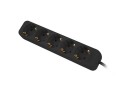 LANBERG Listwa przedluzacz   3m 5X230v c PS0-05F-0300-BK