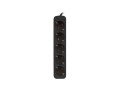 LANBERG Listwa przedluzacz   3m 5X230v c PS0-05F-0300-BK