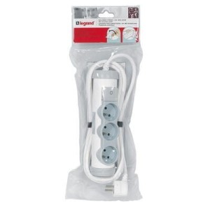 Legrand Przedłużacz 3x2P+Z Korpus obrotowy 3m