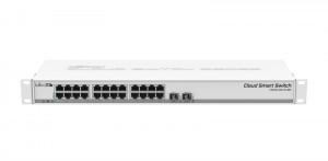Mikrotik Przełącznik 24x1GbE 2xSFP+  CSS326-24G-2S+RM